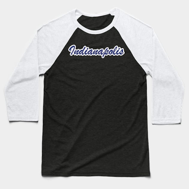 Football Fan of Indianapolis Baseball T-Shirt by gkillerb